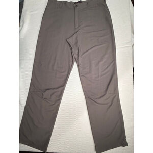 Men's RailRiders Grey Outdoor Pants Waist 38 with Red Logo